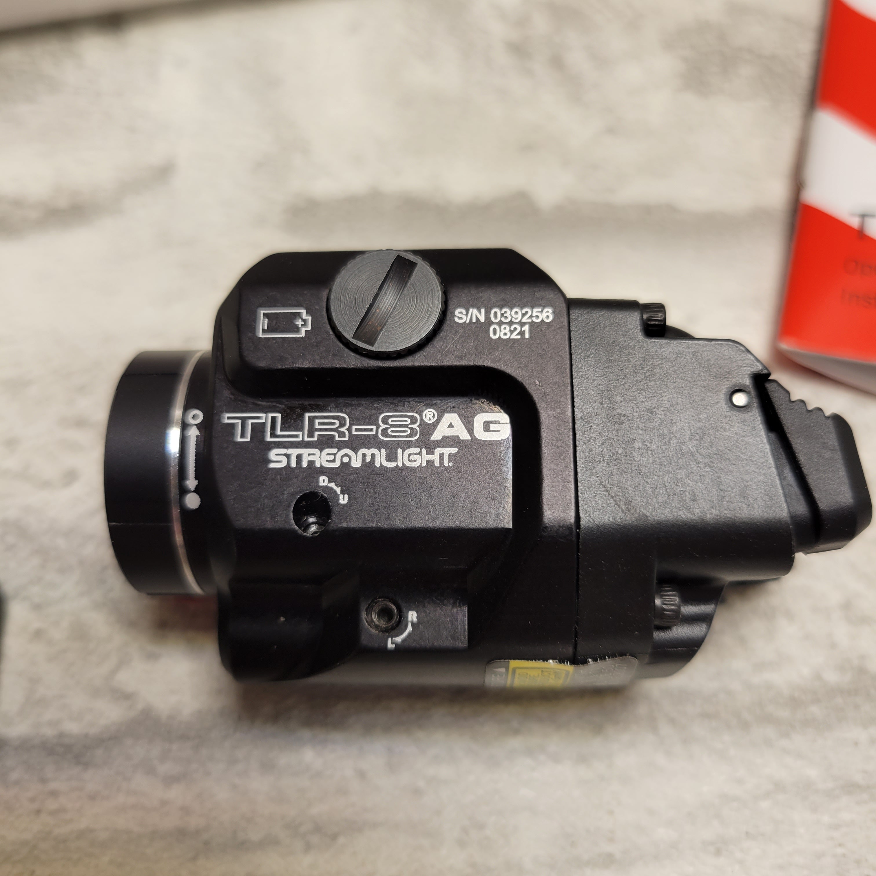 Streamlight 69434 TLR-8 Rail Mounted Tactical Light with Green Laser (7674319372526)
